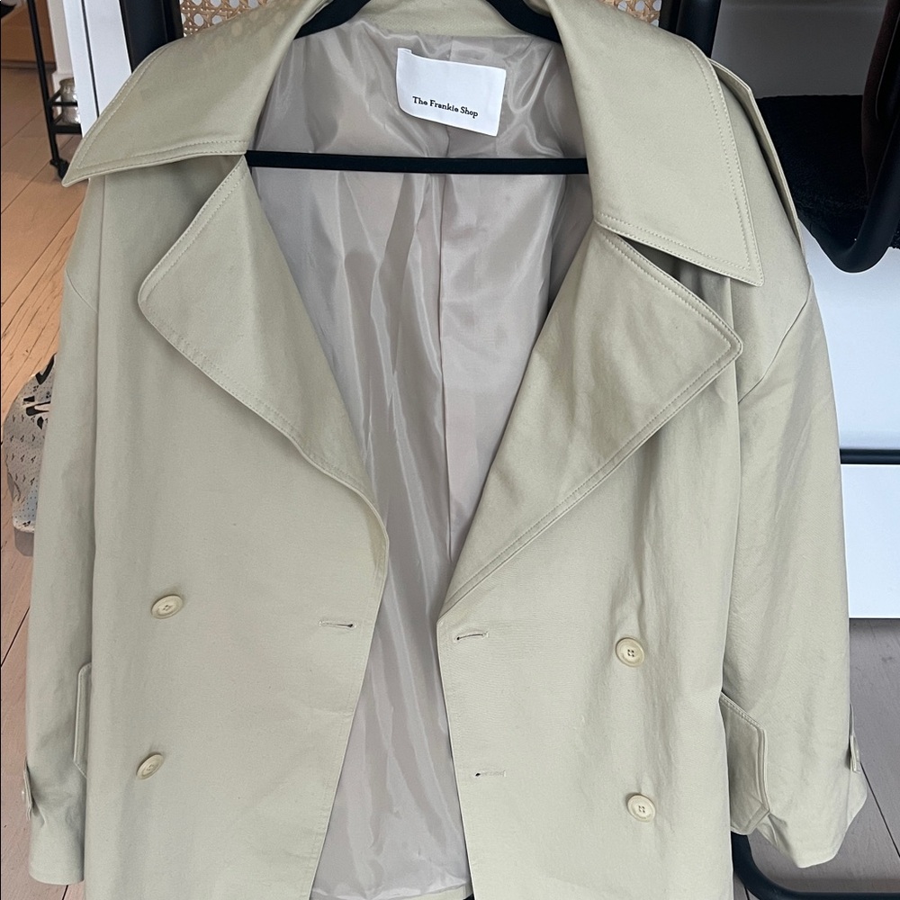 The Frankie Shop Over Sized Trench Coat - Picture 7 of 7